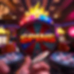 Visual representation of free spins in online slots