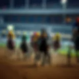 Harness Racing Thrills at Plainridge Harness racing action at Plainridge Racecourse