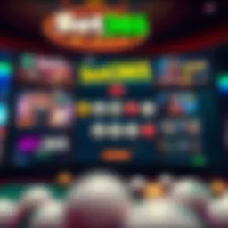 A captivating screenshot of Bet365 Bingo game interface showcasing vibrant graphics and engaging gameplay.