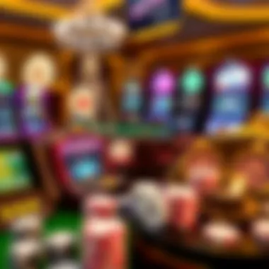 An assortment of various casino games available on BetAmerica