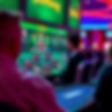 A vibrant screenshot of BetAmerica's gaming interface