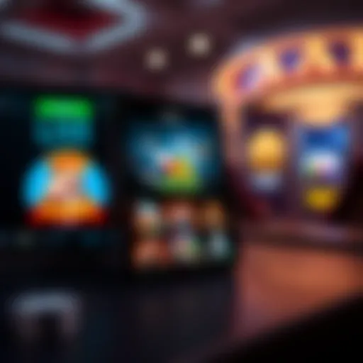 A visual representation of the Betway Live Casino app interface showcasing various games
