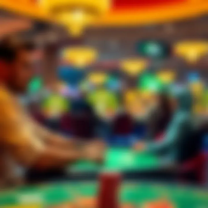 Illustration of gaming experience at Borgata