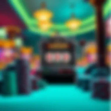 An infographic illustrating the features of Caesar's slots