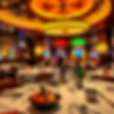 Gourmet dining experience in a renowned Las Vegas restaurant