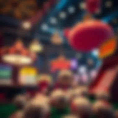 A visually rich representation of the cultural significance of bingo in the online gaming landscape.