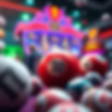 A dynamic illustration of diverse bingo gaming options available on Bet365 to cater to various player preferences.