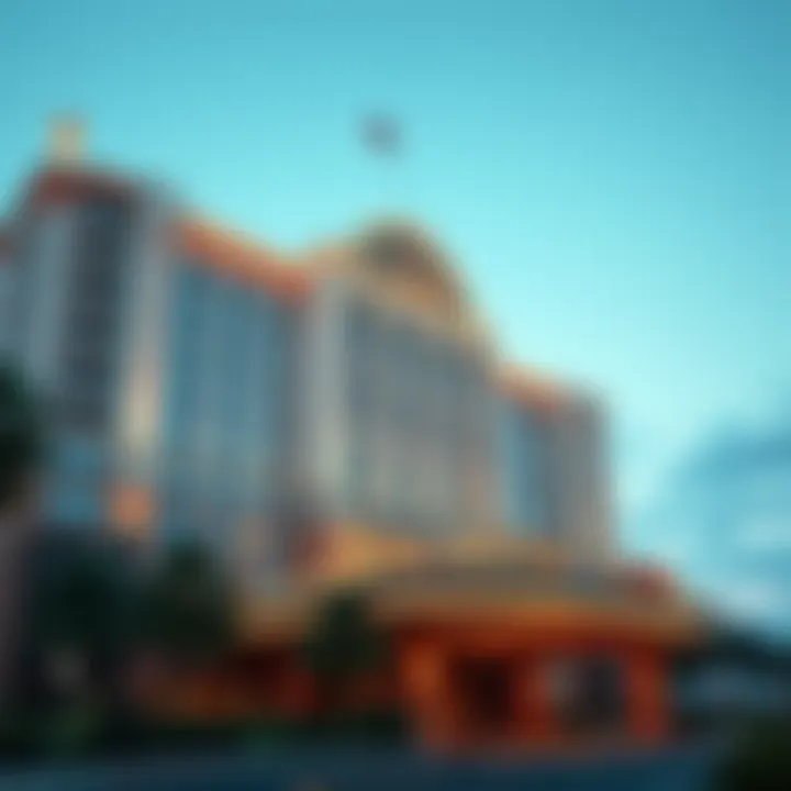 Exterior view of Atlantic Club Casino Hotel showcasing its iconic architecture