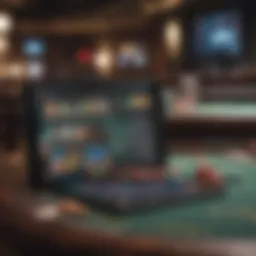 Screenshot of the BetQL app interface showcasing betting options