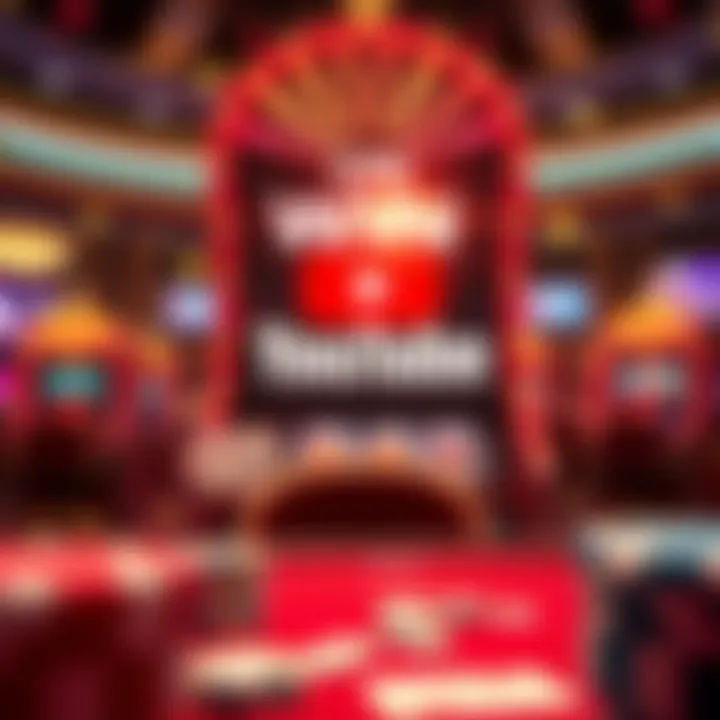 Spectacular digital jackpot win visualization