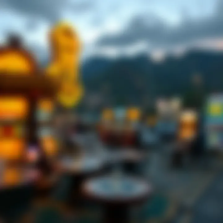 Historical display showcasing Honolulu's gambling history