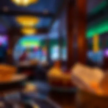 Diverse menu options showcased at a restaurant