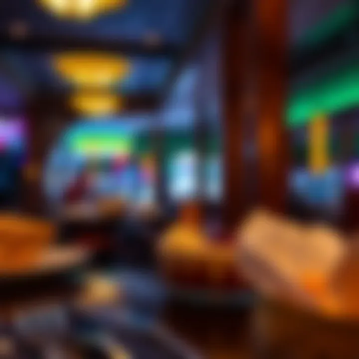 Diverse menu options showcased at a restaurant