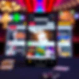 User interface of the Fanduel Casino Michigan app showcasing game selection