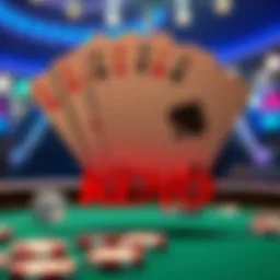 Visual representation of four card keno gameplay dynamics