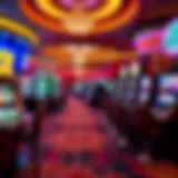 A vibrant casino floor showcasing loyalty programs