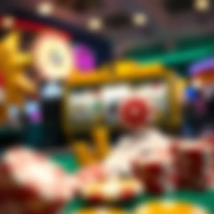 Illustration of bonus features enhancing gameplay