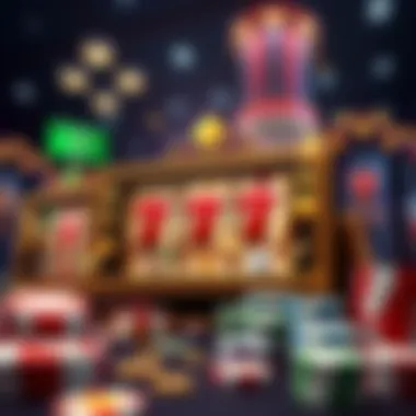 Dynamic visuals of various online slot themes