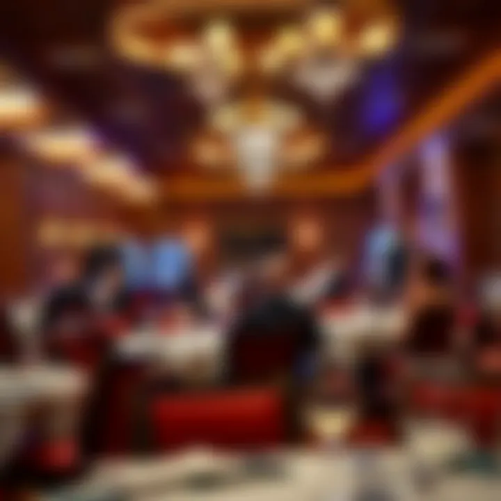 Elegant dining experience at Gold Strike Casino