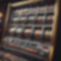 Illustration showcasing various types of slot machine games available online