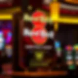 Promotional sign at Hard Rock Casino Hollywood