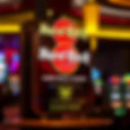 Promotional sign at Hard Rock Casino Hollywood