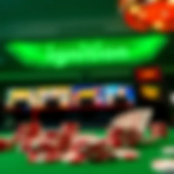 Variety of games available at Ignition Casino