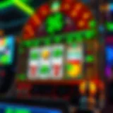 Vibrant symbols of Irish culture in a slot game