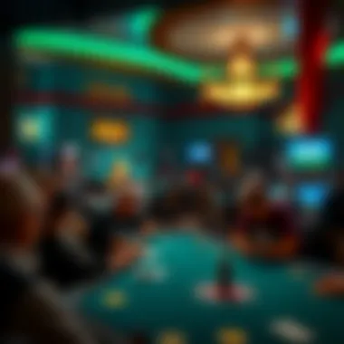 Event space hosting a community gathering