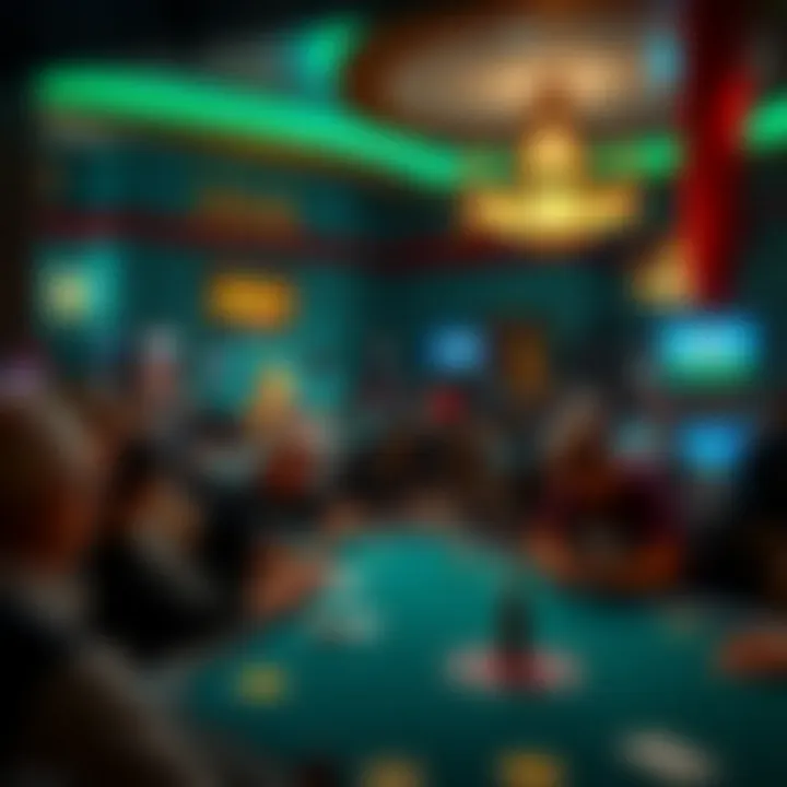 Event space hosting a community gathering