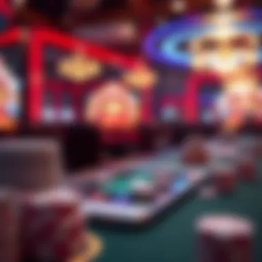 An illustration representing seamless connectivity and technology in mobile gaming