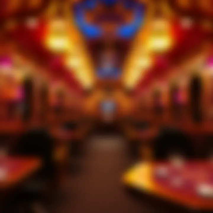 Inside the Luxor Excalibur Tram