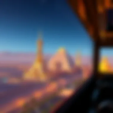 Scenic View from the Tram