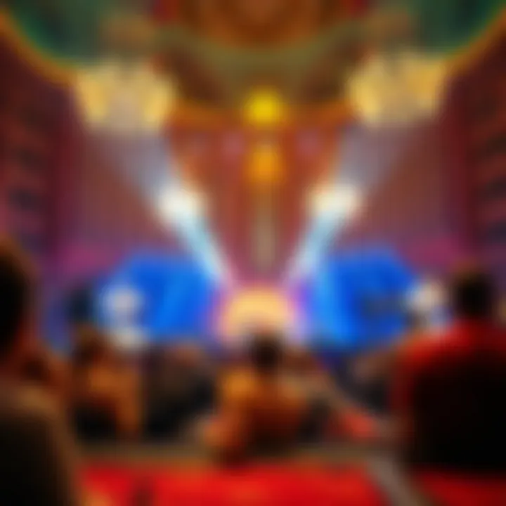 Exciting entertainment performance at Mandalay Bay