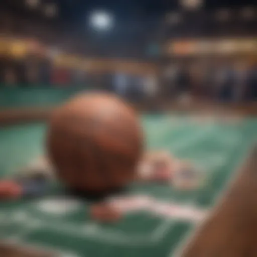 Visual representation of March Madness betting trends