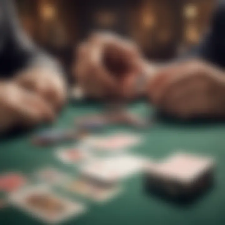 Illustration showing the legal aspects of online gambling