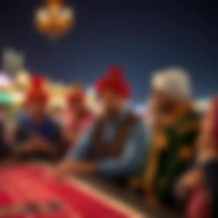 Cultural Festivities at Meydan Racecourse Cultural festivities held at Meydan Racecourse, highlighting its community impact