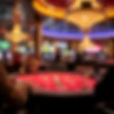 Exciting gameplay at Pechanga Craps table