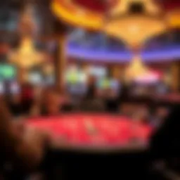 Exciting gameplay at Pechanga Craps table