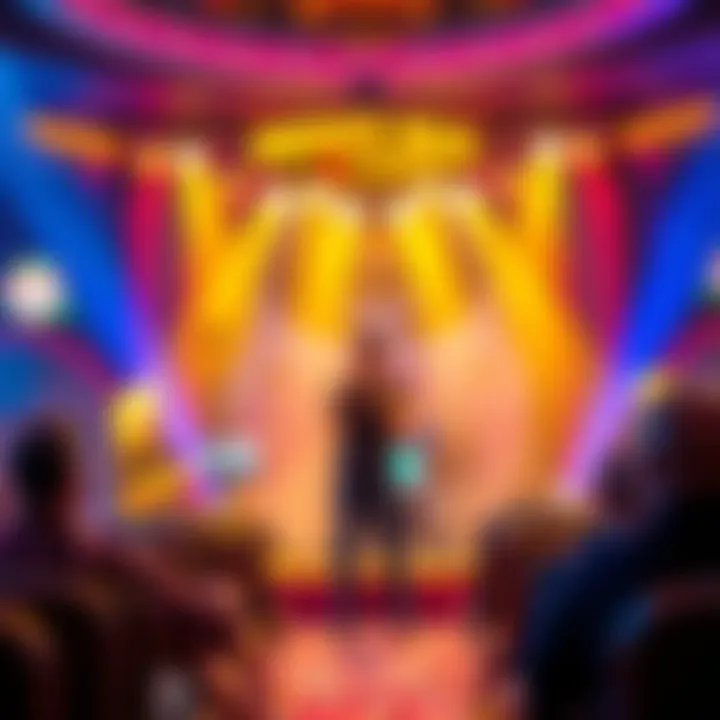 Live entertainment event showcasing performers on stage