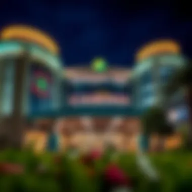 Exterior view of Presque Isle Casino showcasing its modern architecture