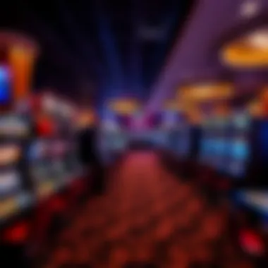 Interior gaming floor filled with diverse slot machines and gaming tables