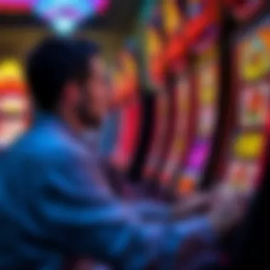 Player Engagement at Raging Buffalo A player engaged in an exciting session at the Raging Buffalo slot machine