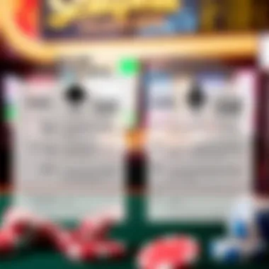 Chart comparing pros and cons of online versus physical scratch-offs