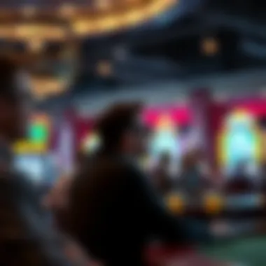 Patrons enjoying smoke-free spaces