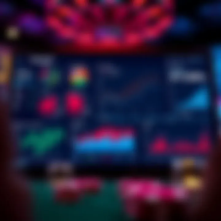 Gambling Trends Analysis Data analytics dashboard showcasing gambling trends