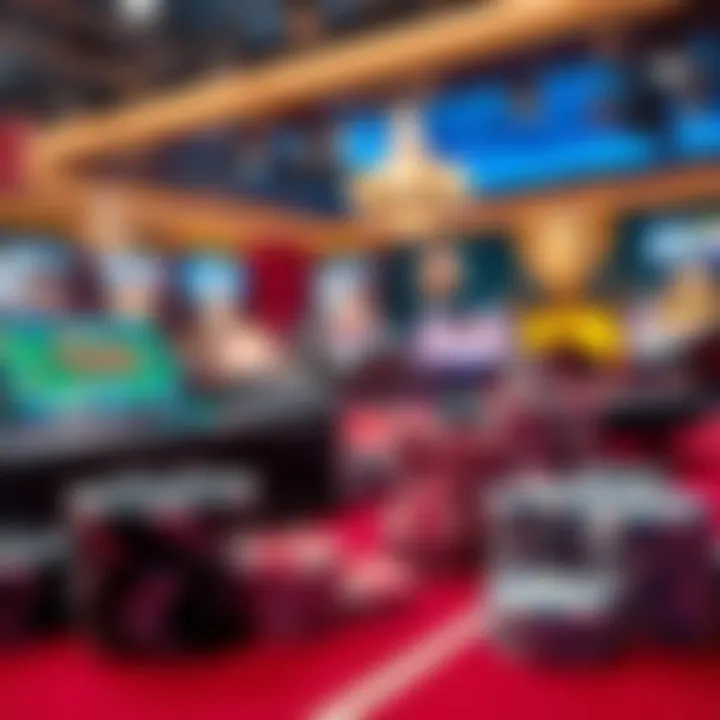 Variety of games available in betting apps