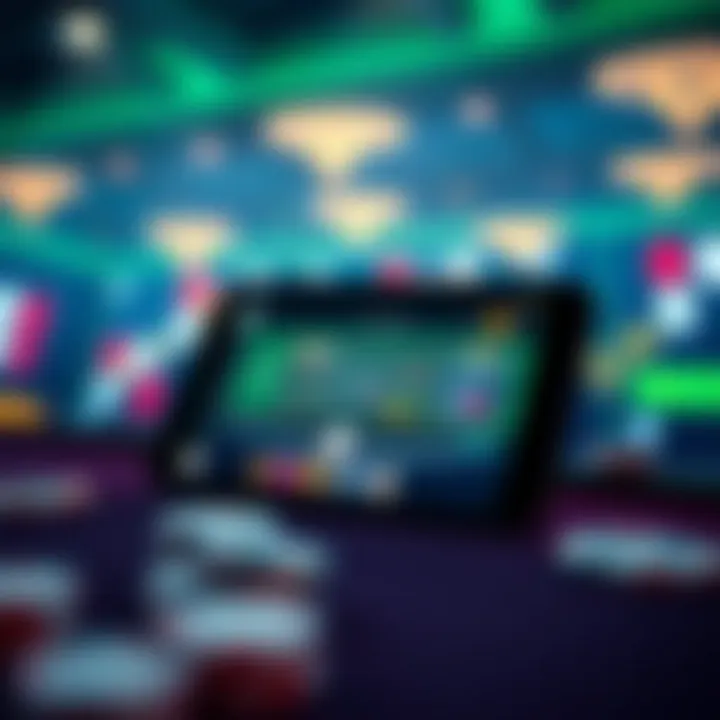 User-friendly interface of a betting app