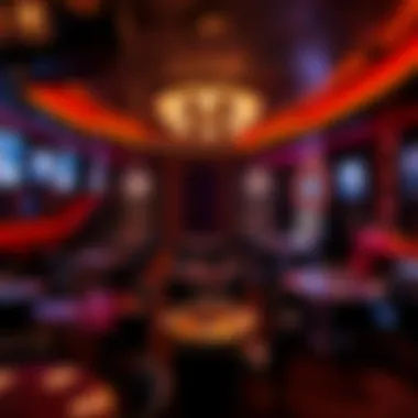 Unique themed decor in a popular Las Vegas club