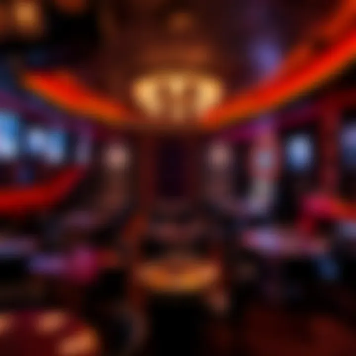 Unique themed decor in a popular Las Vegas club